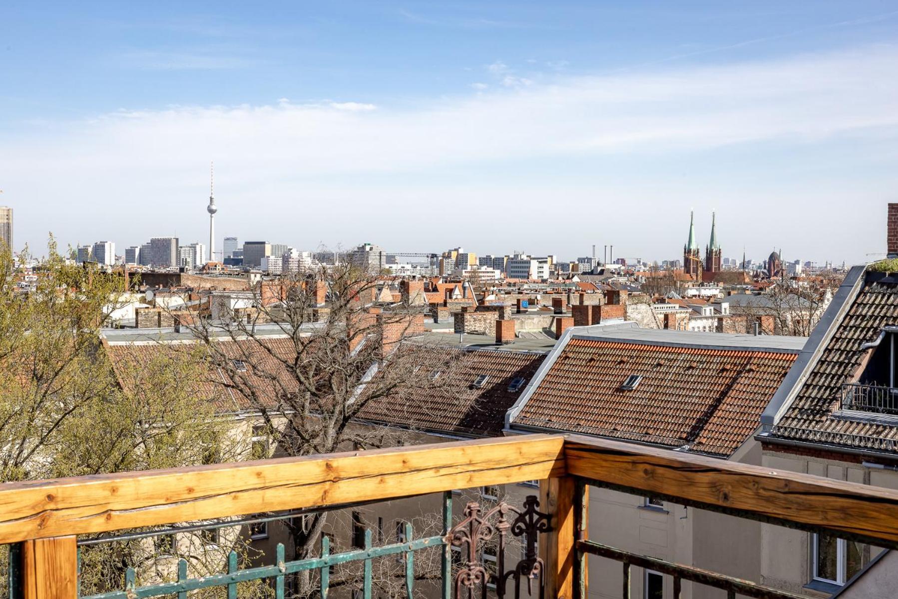 Top Floor Penthouse With Garden Berlin Dış mekan fotoğraf